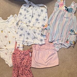 Baby summer outfit bundle